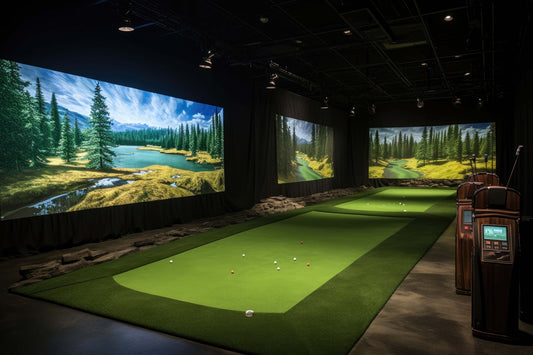 High-Tech Golf Equipment on Course – Night Game Innovation with AI Tools